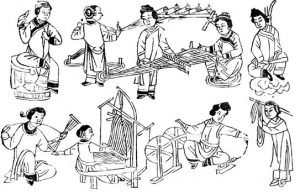 New-year-picture-Spinning-and-Weaving